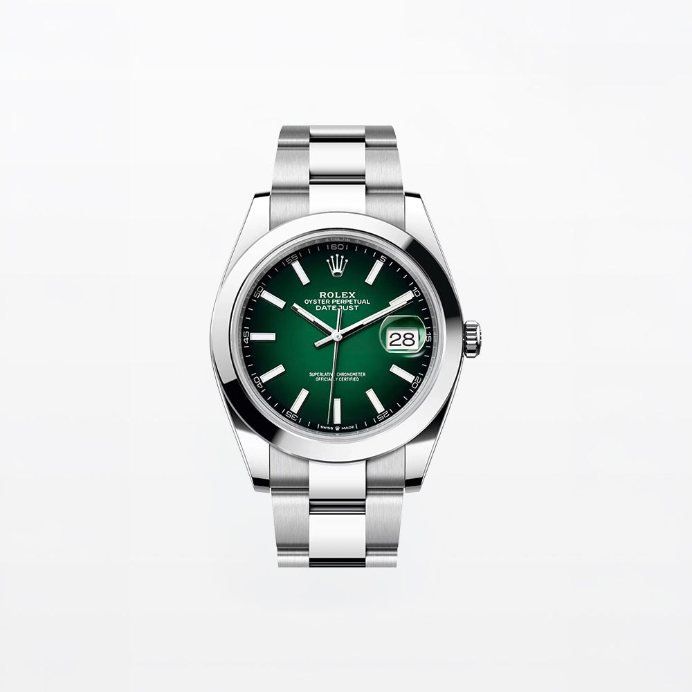 Rolex Datejust 41 Green Ombré Dial