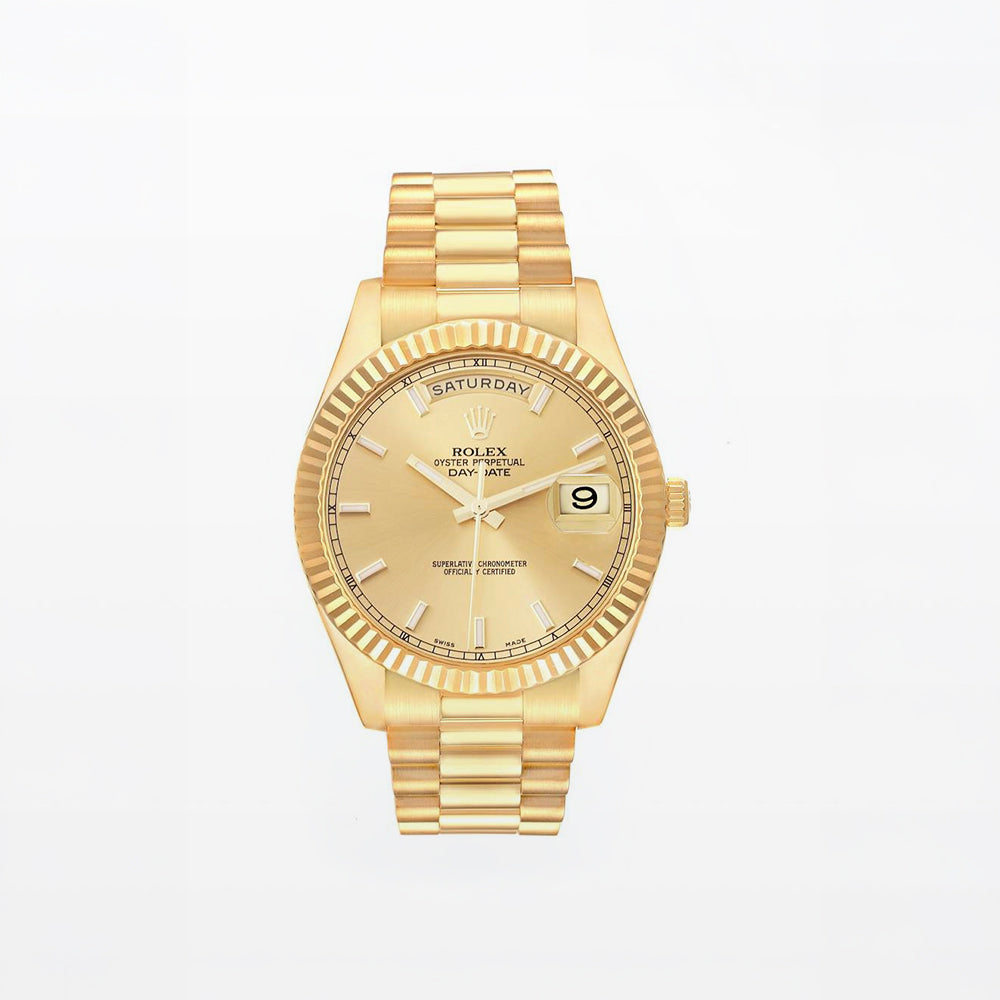 Rolex Day Date 41 YG 218238 Presidential bracelet